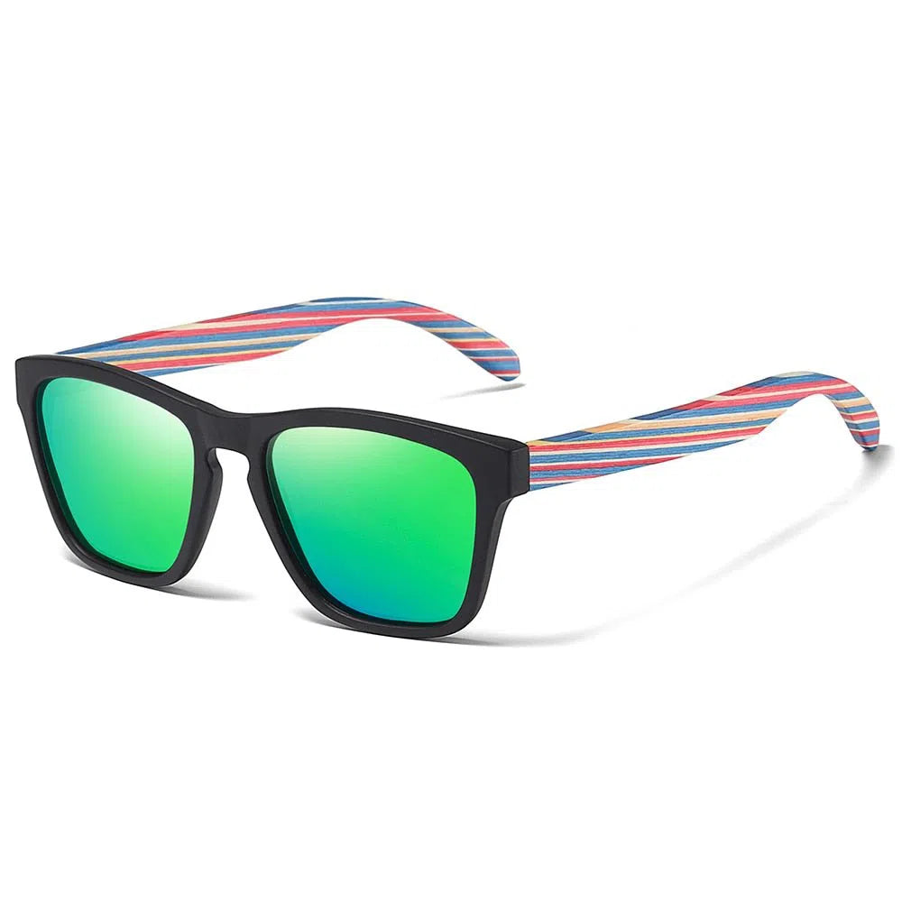 2023 New Arrival Vintage Classic Polarized Sunglasses Wood Leg for Men Women Sun Glasses Fashion Accessories-Maas