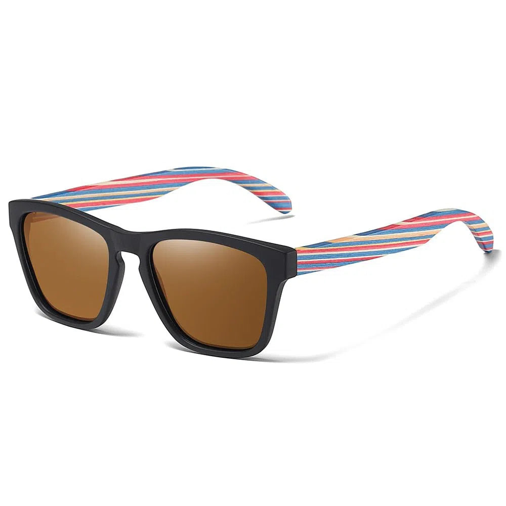 2023 New Arrival Vintage Classic Polarized Sunglasses Wood Leg for Men Women Sun Glasses Fashion Accessories-Maas