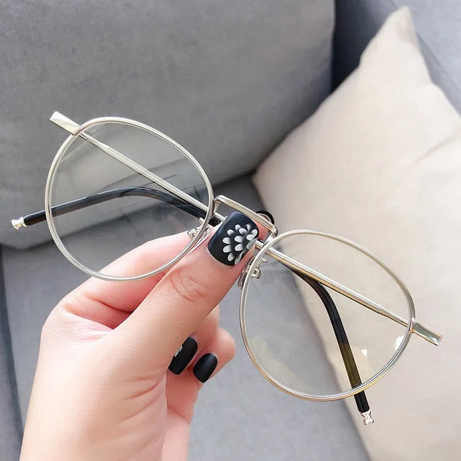 Sunglasses Men Women Retro Circle Alloy Frame New Luxury Brand Design Business Travel Drive Sun Glasses Ladies Unisex 6 Colorsl-Maas